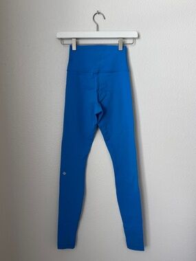 Lululemon• high rise blue full length leggings
